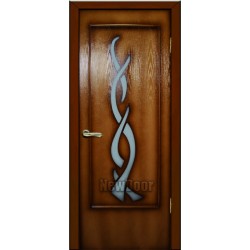 Дверь межкомнатная МДФ патина №63